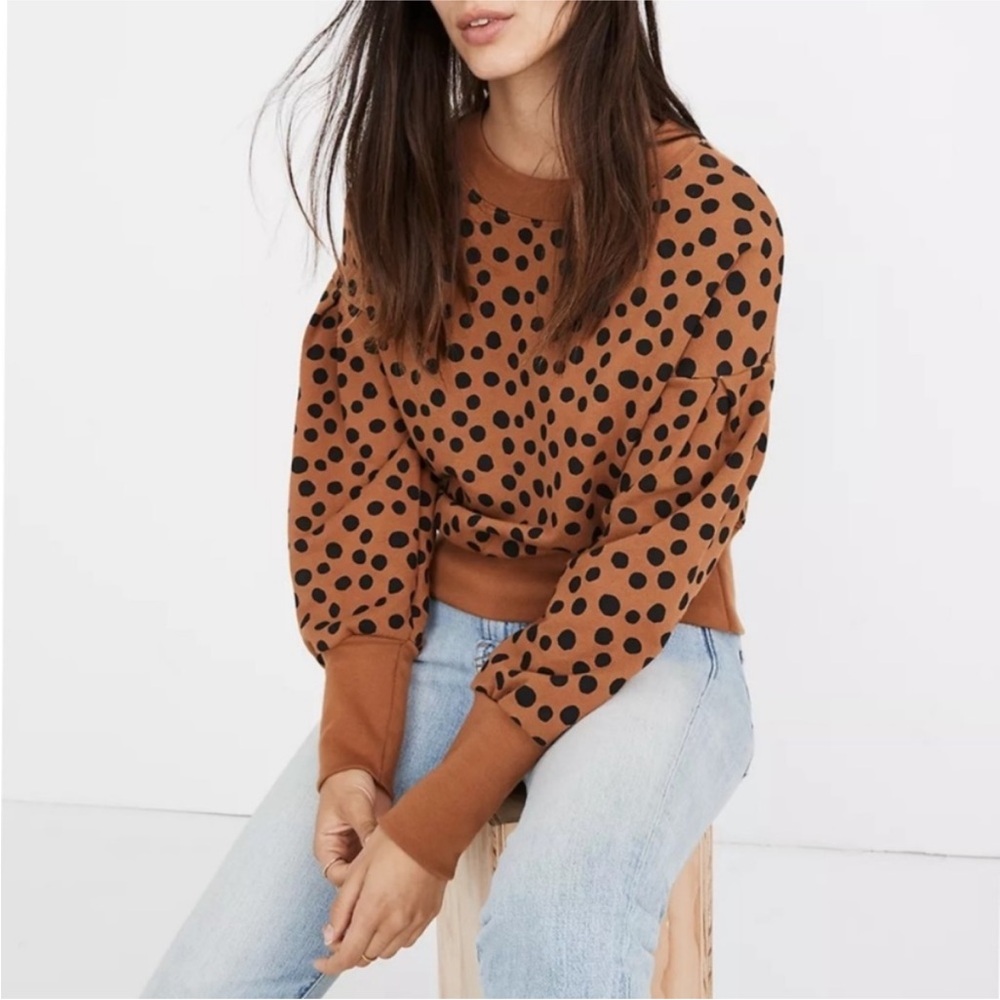 Madewell Leopard Sweatshirt